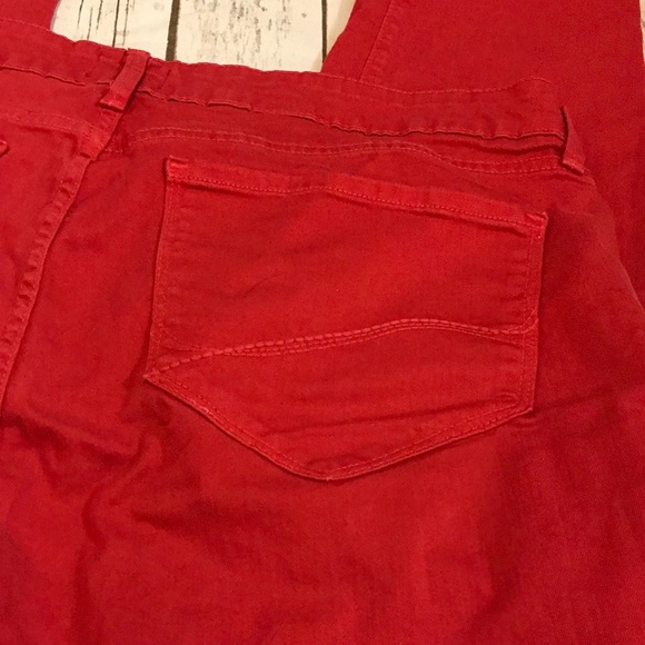 Petite Red Jeans - Picture 6 of 7